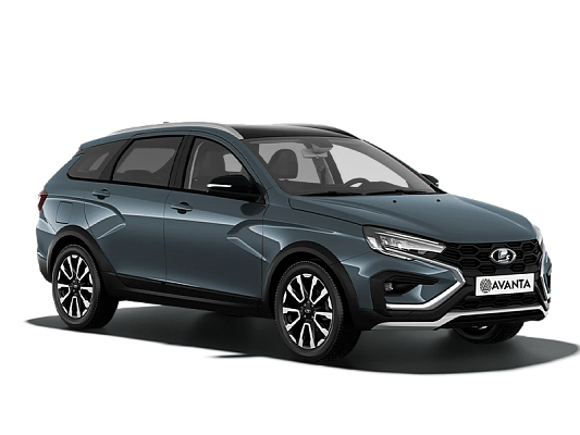 Lada Vesta SW Cross Life24 1.6 MT 106 л.с. мех. Seryy Borneo