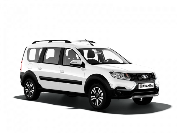 Lada Largus Cross Белый Ледниковый