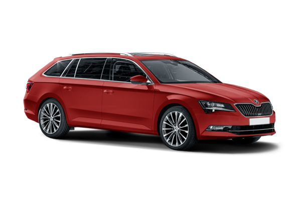Skoda Superb Combi orange