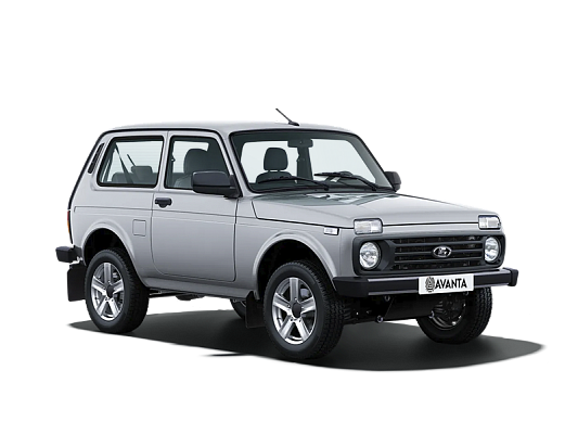 Lada Niva Legend 3 дв. Luxe25 1.7 MT 83 л.с. 4x4 мех. Serebristyy Platina