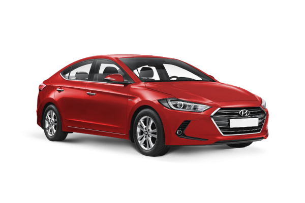 Hyundai Elantra 2018 Fiery red